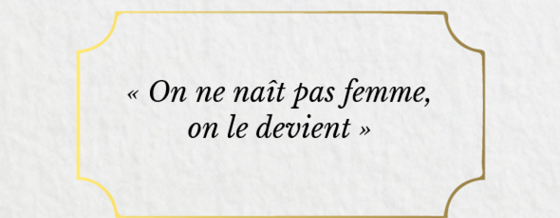 Mon admiration pour Simone de Beauvoir