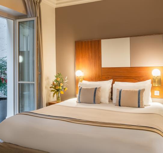 Le Touville - Chambre exécutive terrasse